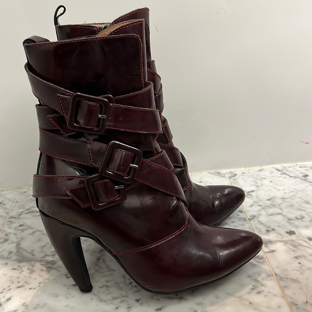 Burgundy Jeffrey Campbell Boots